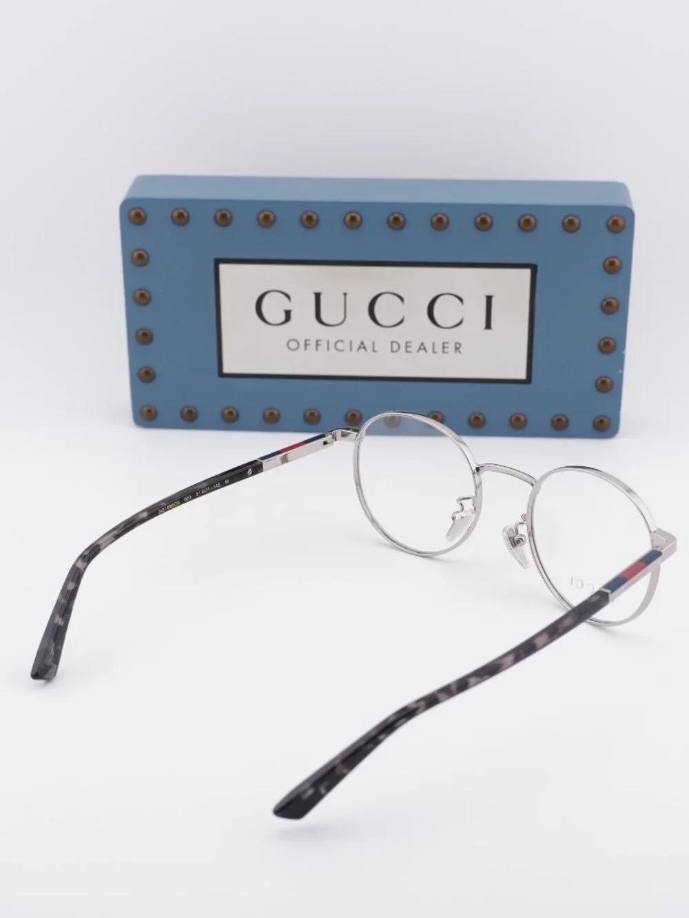 Gucci GG1966OK 003 Round Eyeglasses 51mm - Silver